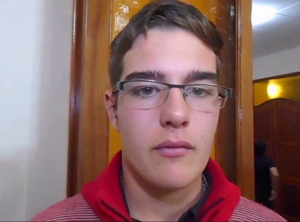 Tomas Garro - Presidente del Consejo Deliberante Estudiantil de Victorica  2016